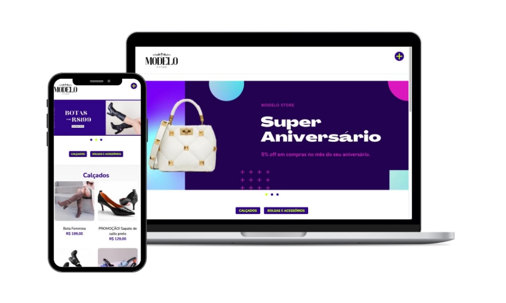 Vitrine digital Online grátis